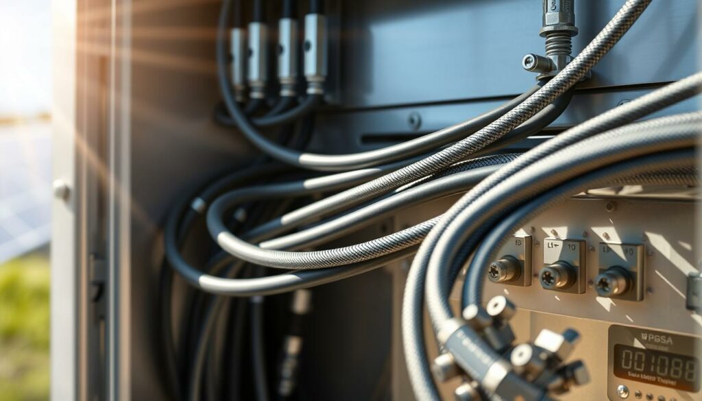 DC-Kabel Photovoltaik Installation