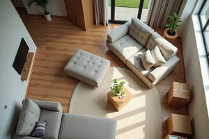 Wohnung effizient einrichten nach dem Umzug